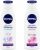 NIVEA Body Lotion, Whitening Cool Sensation, SPF 15, For All Skin Types, 200ml And NIVEA Body Lotion, Whitening Even Tone UV Protect, 200ml
